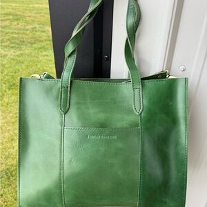 Portland Leather Cowboy Mint EW Lola